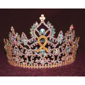 Fita rhinestone tiara coroa